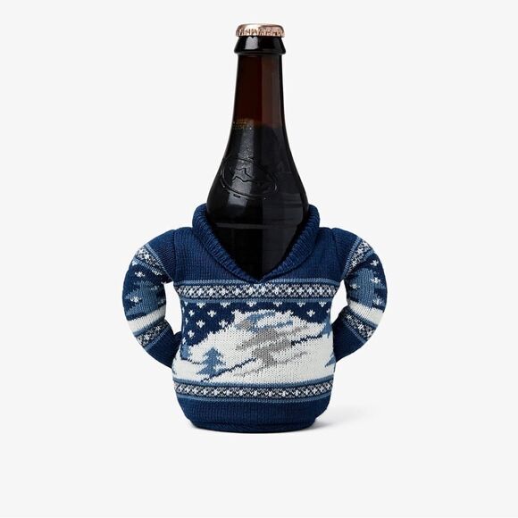 Puffin Coolers Beverage Nordic Skiing Sweater for Bottle NWT - Picture 1 of 8